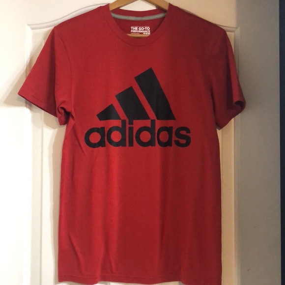 adidas Other - Adidas Men’s Red Performance T-shirt Small